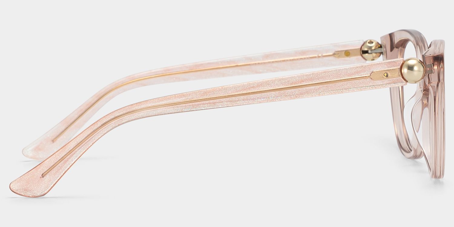 Charlotte Pink Clear Cat Eye Glasses Frames for Sale | Z...4