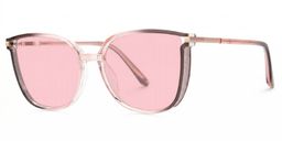 Rodz Pink-Tan Square Sunglasses1