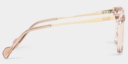 Zeyna Beige Square Glasses3