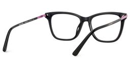 Eliot Black Rectangle Glasses5
