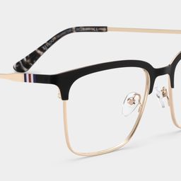 Cleo Black Browline Glasses5