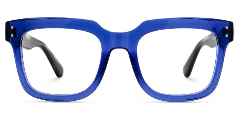 Liizbeett Blue Square Glasses