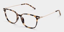 Florence Tortoise Rectangle Glasses3