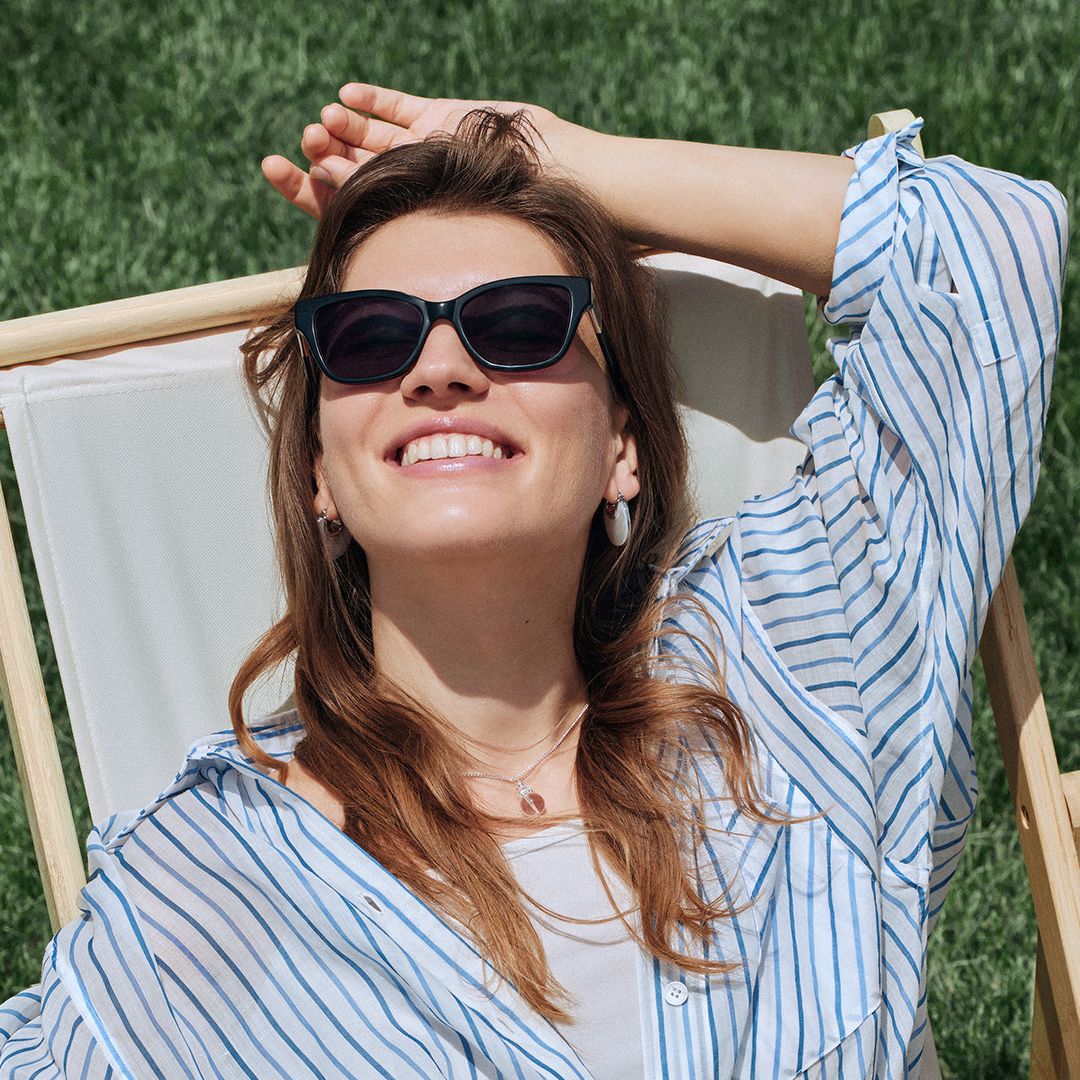 Miranda Cat Eye Black Sunglasses for Women & Men | ZEELOOL5