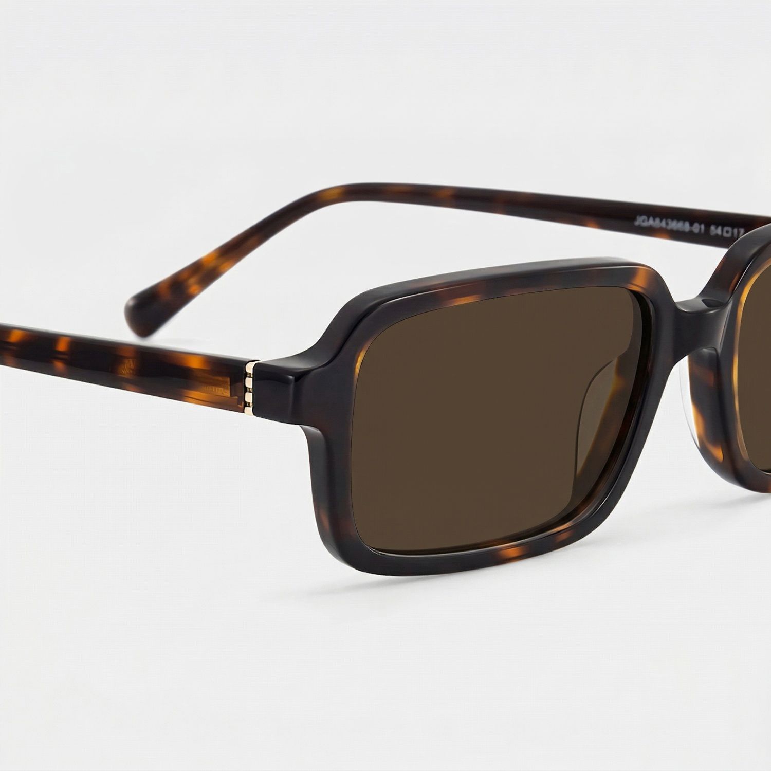 Danielle Rectangle Tortoise Prescription Sunglasses | ZEELOOL4