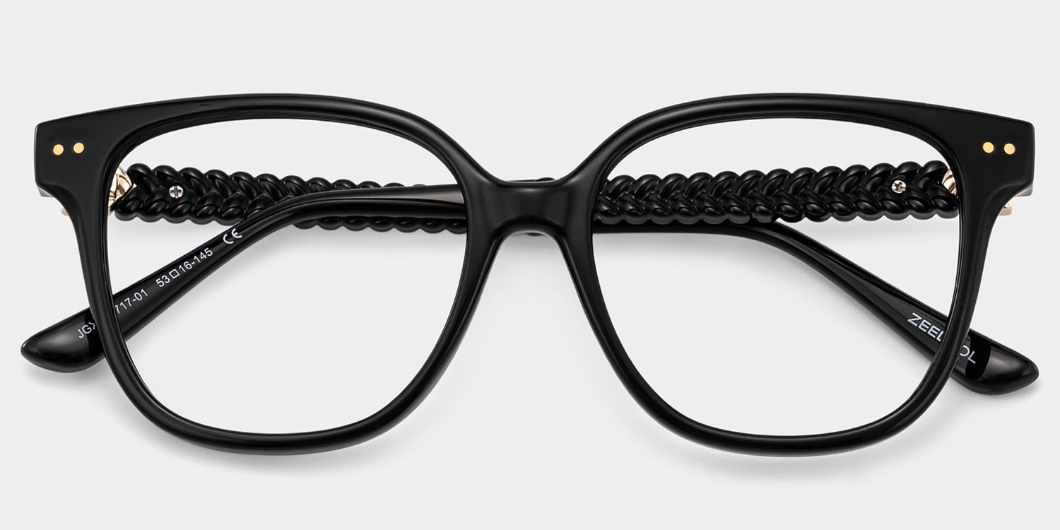 Clara Black Cat eye Eyeglass Frames for Sale | ZEELOOL2