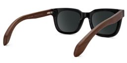 Sam Black Rectangle Sunglasses3