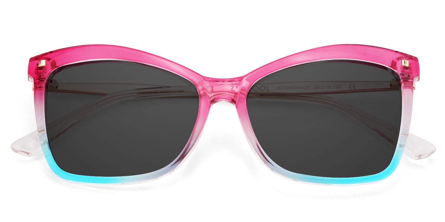 Isaebella Butterfly Pink Blue Sunglasses for Women & Men | ZEELOOL1