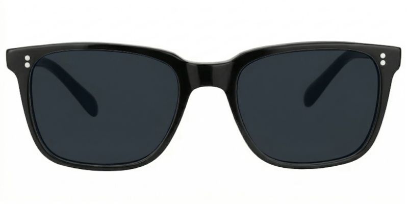Lamont Rectangle Black Frame Sunglasses Online Sale | ZEELOOL0