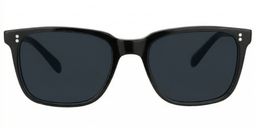 Lamont Black Rectangle Sunglasses0
