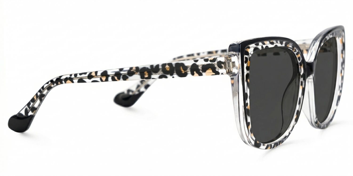 Fenn Cat Eye Black Tortoise Sunglasses for Women & Men | ZEELOOL2