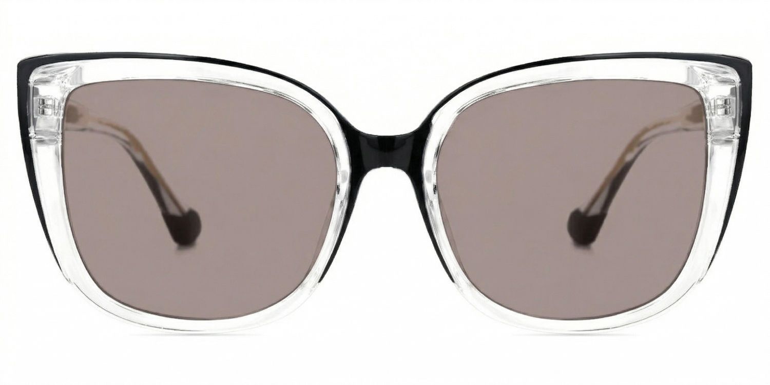 Fenn Clear Cat Eye Sunglasses to Frame Your Face | ZEELOOL0