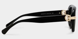 Aveline Black Aviator Sunglasses3