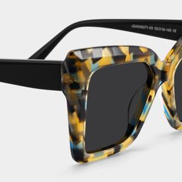 Thiline Tortoise Square Sunglasses4