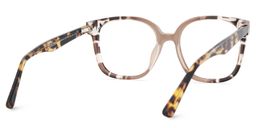 Siner Khaki Tortoise Square Glasses6