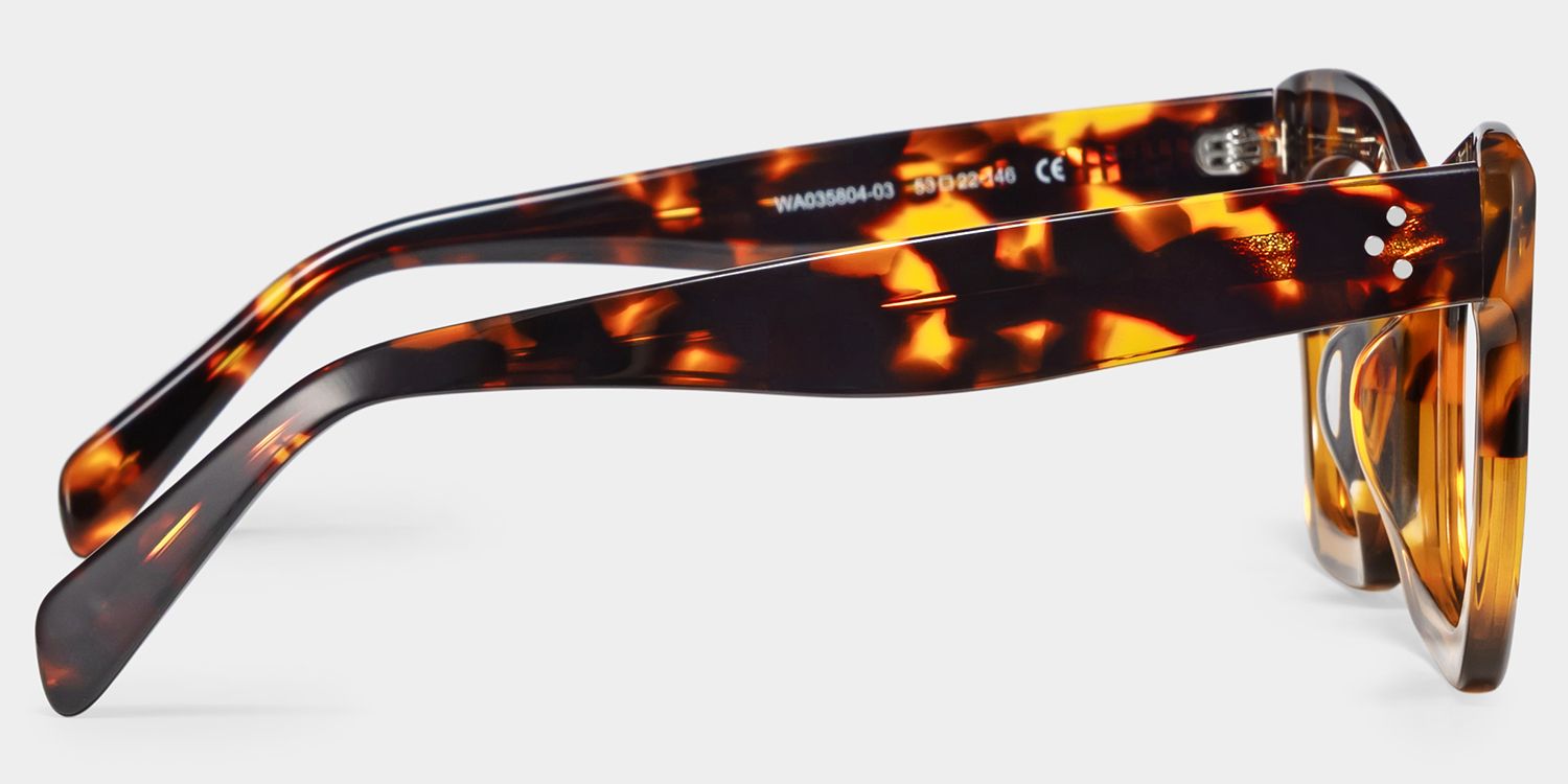 Benitez Square Tortoise Frame Glasses for Women | ZEELOOL3