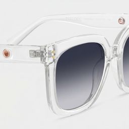 Ebony Clear Square Sunglasses4