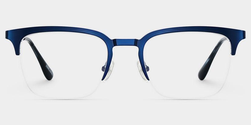 Peyton Blue Browline Glasses