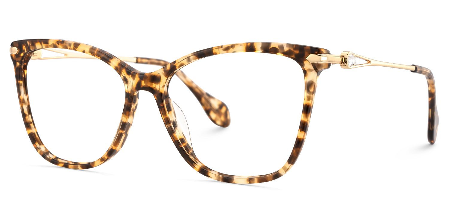 Butterfly-Shaped Spectacles With Shiny Diamond On The Temples3