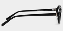 Everly Black Oval Glasses6