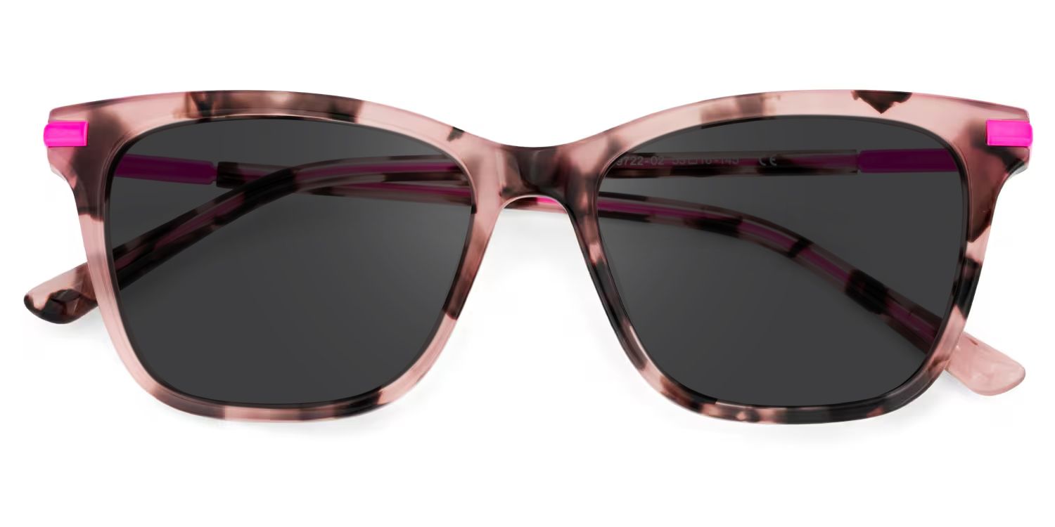 Eliot Rectangle Style Tortoise Frame Sunglasses | ZEELOOL1