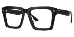 Kenish Black Square Glasses3
