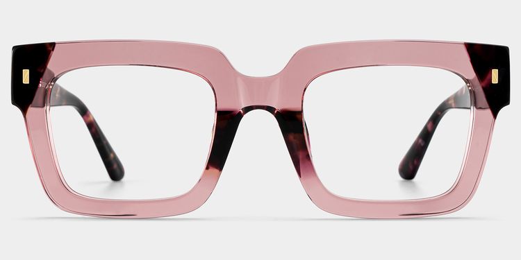 Sarah Purple Rectangle Glasses