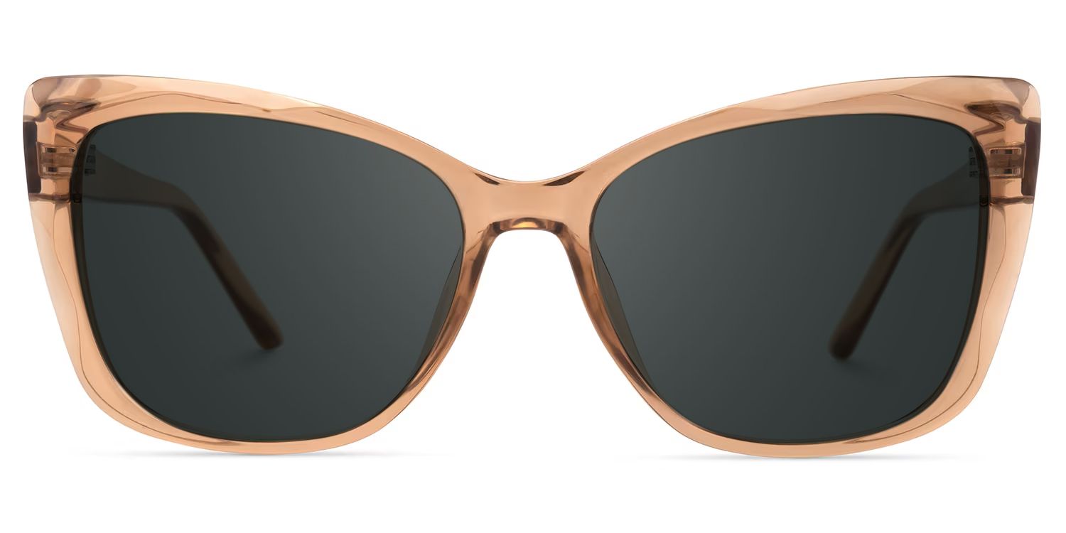 Farris Cat Eye Brown Frame Sunglasses Online Sale | ZEELOOL0