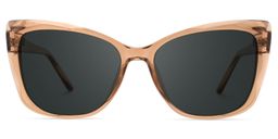 Farris Brown Cat eye Sunglasses0