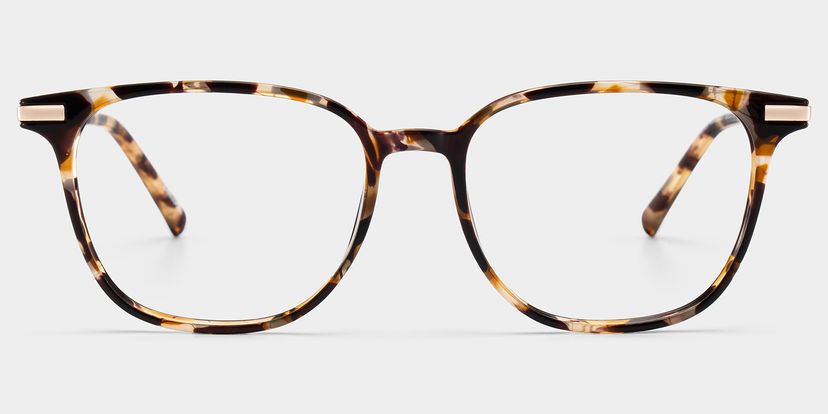 Florence Tortoise Rectangle Glasses