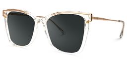 Krystle Clear Square Sunglasses1
