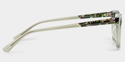 Cassia Green Rectangle Glasses4