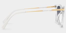 Jacqui Clear Rectangle Sunglasses3
