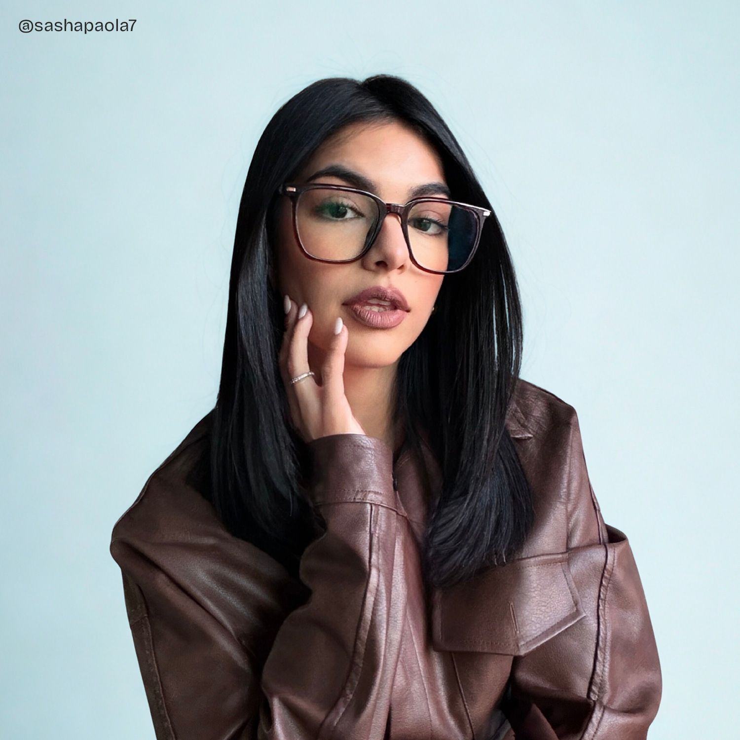 Eliza Dark Brown Glasses Frames for Women | ZEELOOL6
