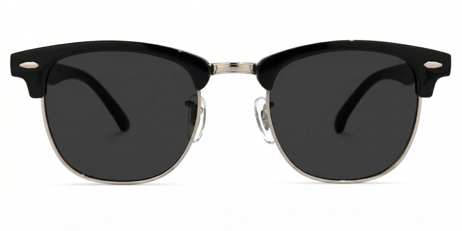 Hacker Browline Black Prescription Sunglasses | ZEELOOL0