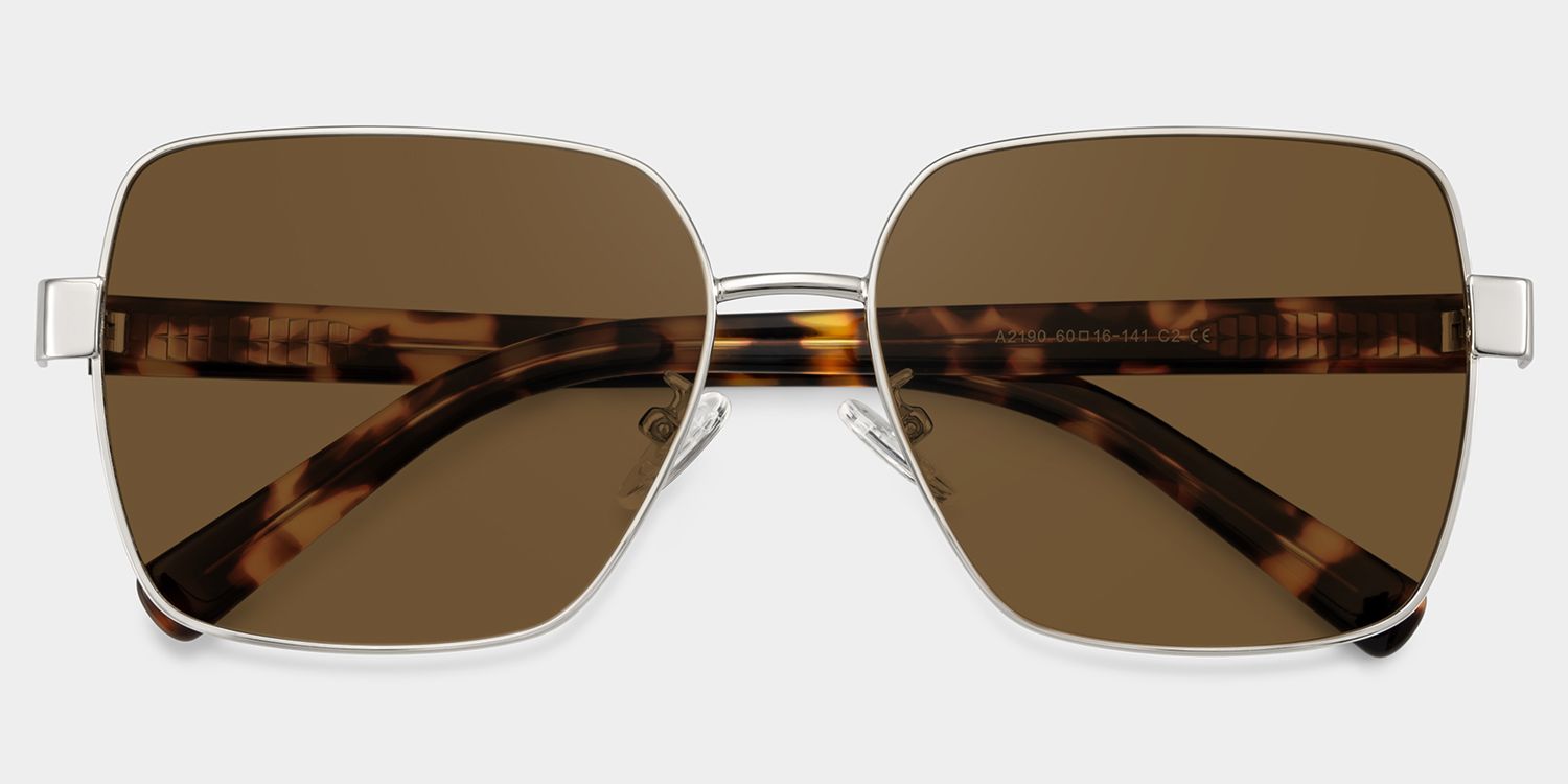 Sahara Brown Square Sunglasses to Frame Your Face | ZEELOOL2