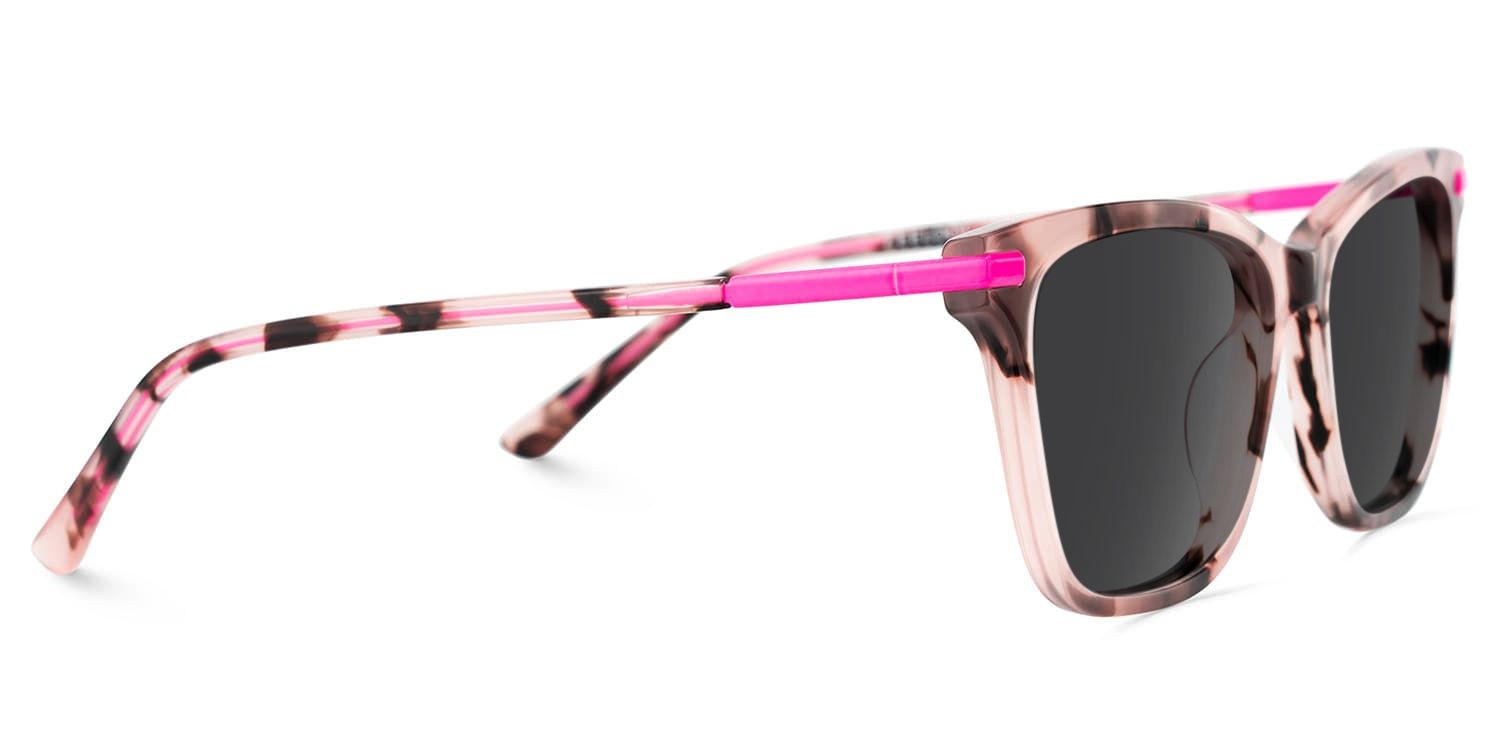 Eliot Rectangle Style Tortoise Frame Sunglasses | ZEELOOL3