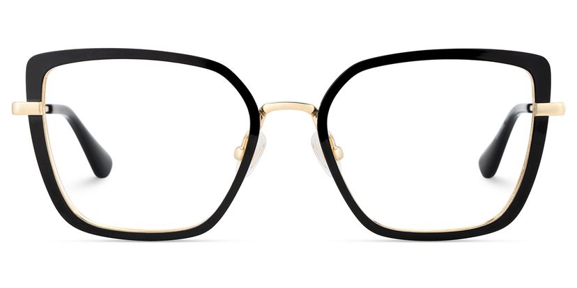 Max Black Square Glasses