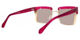 Kiana Rose-Pink Square Sunglasses3
