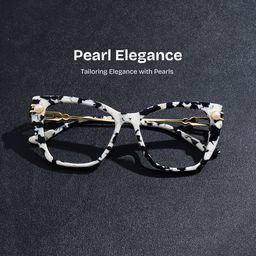 Victor Cow Cat eye Glasses0
