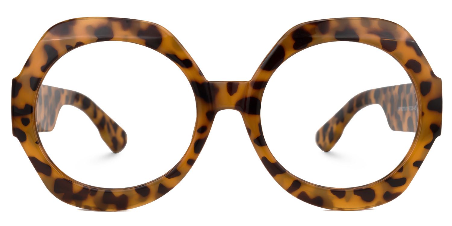 Geoffrey Geometric Tortoise Eyeglasses & Glasses Frames0