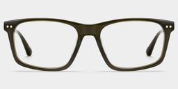 Cozy Dark Gray Rectangle Glasses4