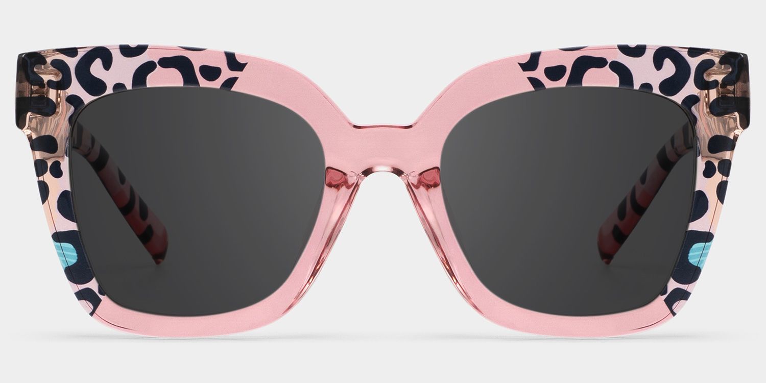 Malcolm Tr90 Pink-Leopard Frame Sunglasses | ZEELOOL0