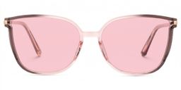 Rodz Pink-Tan Square Sunglasses0