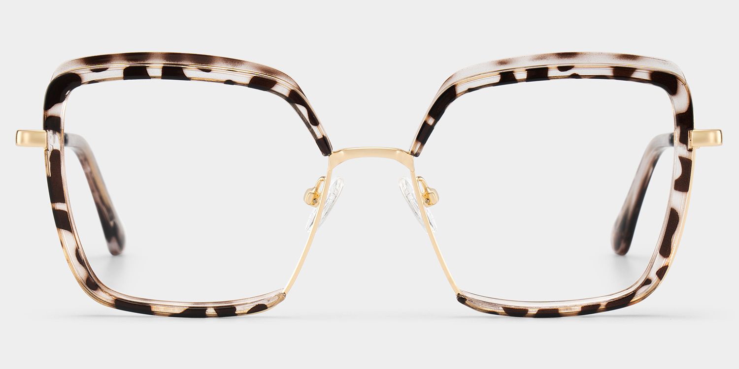 Cordaro Square Clear Tortoise Lightweight Glasses | ZEELOOL1
