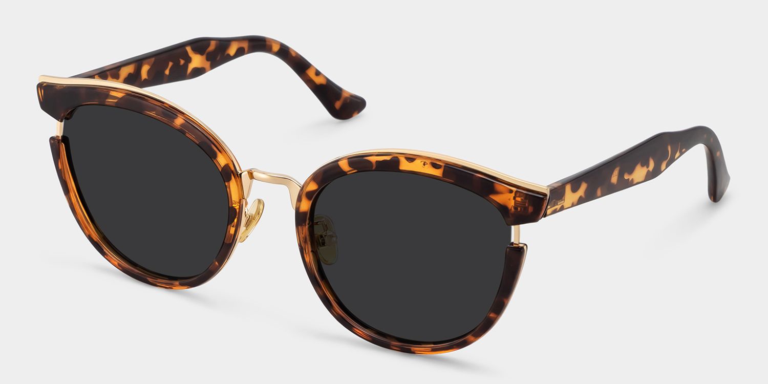 Laraine Cat Eye Tortoise Sunglasses for Women & Men | ZEELOOL2