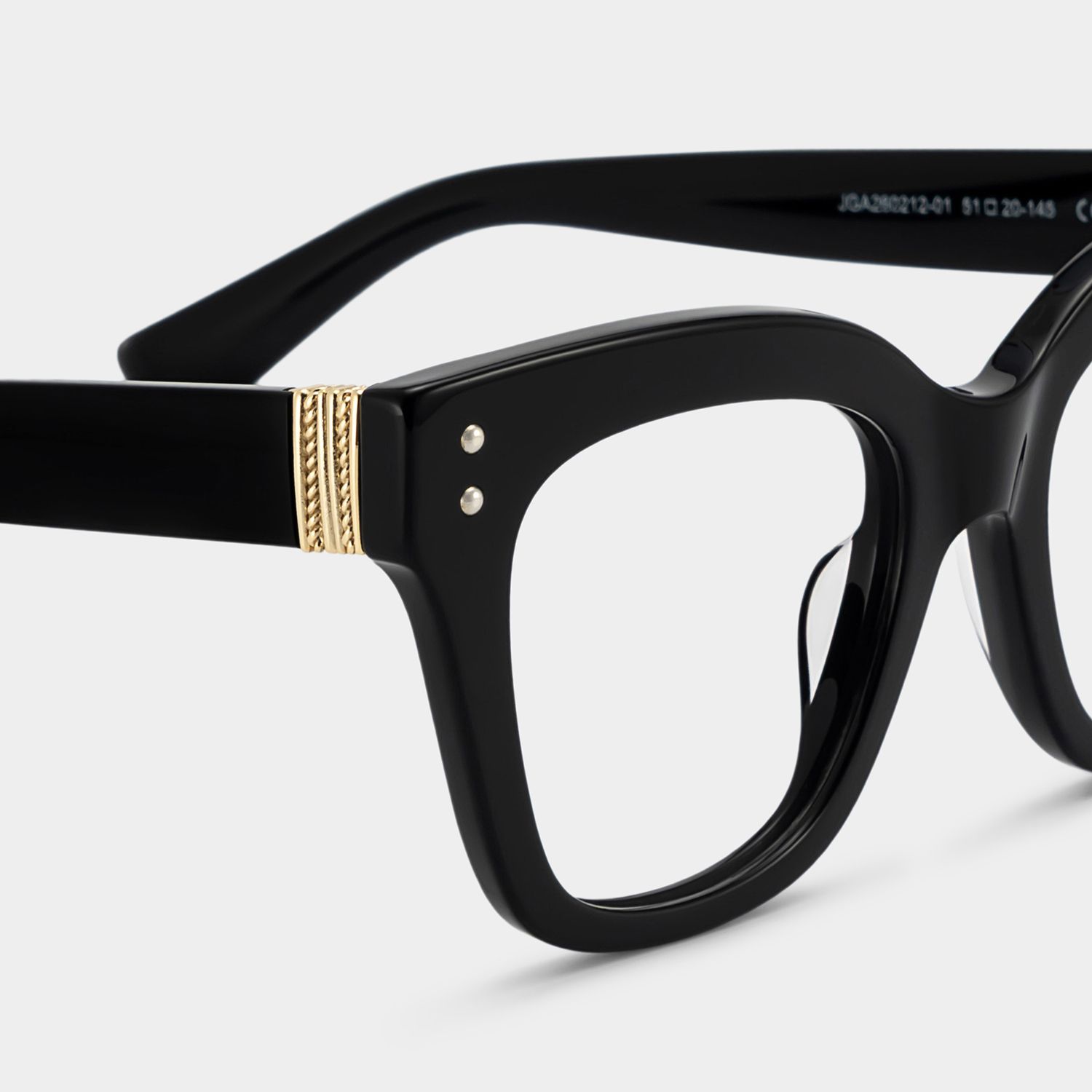 Chunky Black Butterfly Stella Frame Glasses | ZEELOOL5