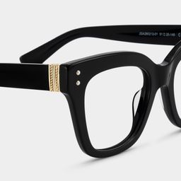 Stella Black Butterfly Glasses5