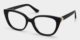 Charlotte Black Cat eye Glasses3
