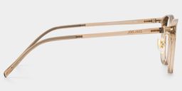 Amanda Beige Round Glasses4